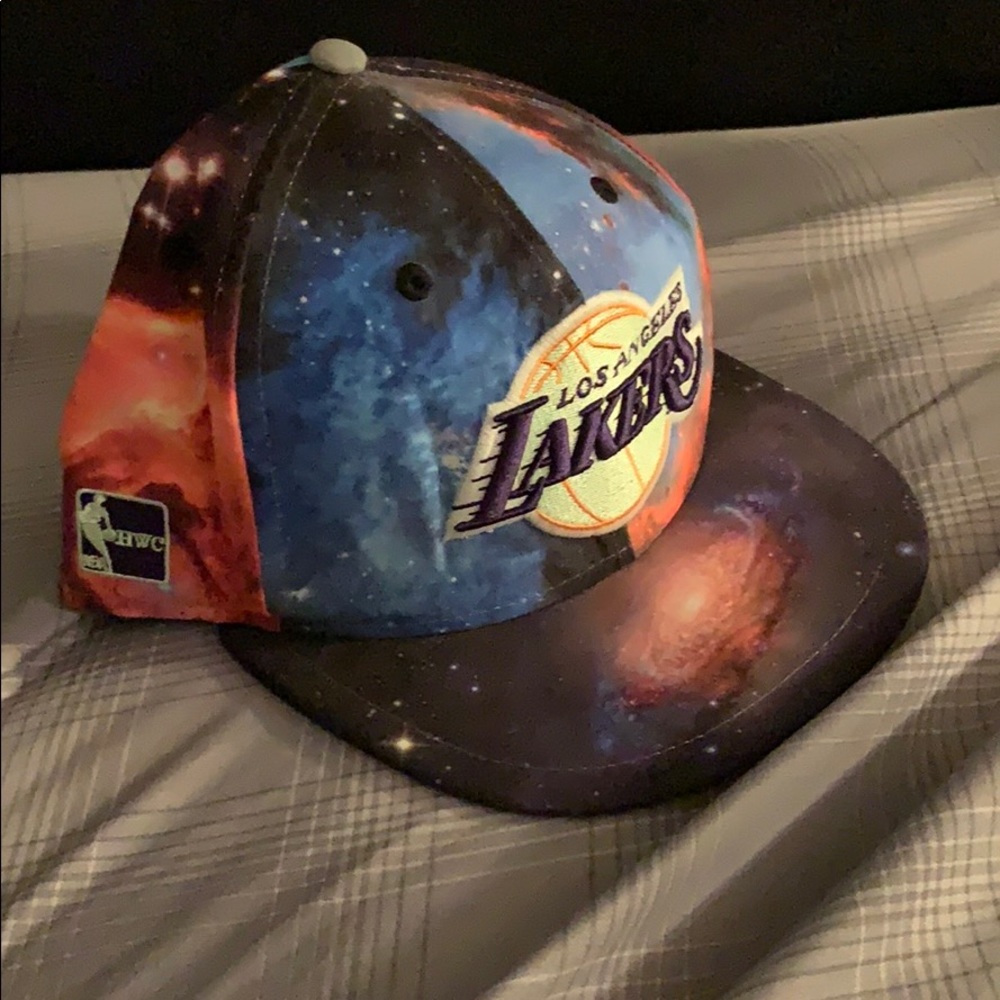 Los Angeles Lakers Galaxy Cap